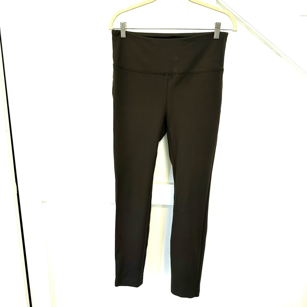 Nicole Miller Dark Olive Green Skinny Pants size M